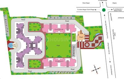 Project Image of 1232.0 - 2390.0 Sq.ft 2 BHK Apartment for buy in Eldeco Eden Park Estate