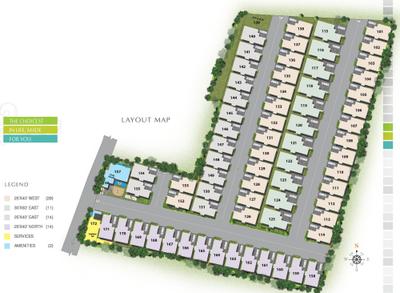Project Image of 1560.0 - 2069.0 Sq.ft 3 BHK Villa for buy in Gitanjali Honeypool