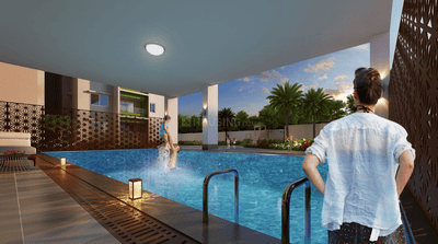 Project Image of 1255 Sq.ft 2 BHK Apartment / Flat for sale in Nallagandla for Rs. 12800000
