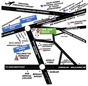 Project Image of 785.0 - 1530.0 Sq.ft Residential Plot Plot for buy in JBM Jain Nagar
