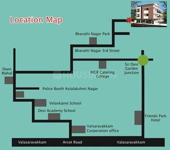 Project Image of 812.0 - 1258.0 Sq.ft 2 BHK Apartment for buy in Durai Foundation Kaviyam