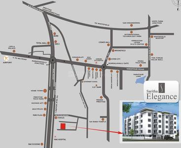 Project Image of 989.0 - 1380.0 Sq.ft 2 BHK Apartment for buy in JS Saritha Elegance