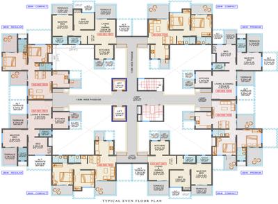 Project Image of 1100 Sq.ft 2 BHK Apartment / Flat for sale in Wakad for Rs. 11000000