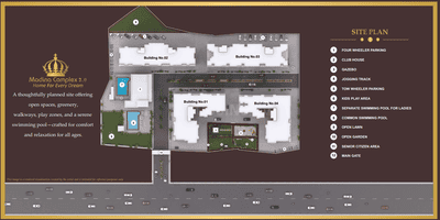 Project Image of 576.0 - 1332.0 Sq.ft 1 BHK Apartment for buy in Al Hamd Madina Complex Phase 2