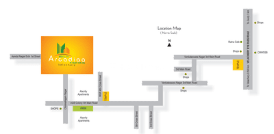 Project Image of 832.0 - 952.0 Sq.ft 2 BHK Apartment for buy in Malles Arcadiaa