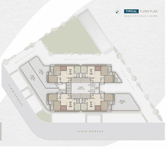Project Image of 1058.63 - 1062.18 Sq.ft 3 BHK Apartment for buy in Sudarshan Saket