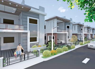Project Image of 1800.0 - 2000.0 Sq.ft 3 BHK Villa for buy in Vijetha Cyber Side Villas