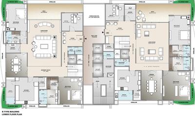 Project Image of 5800.0 - 6900.0 Sq.ft 5 BHK Apartment for buy in Rajhans Cosmic