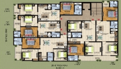 Project Image of 1000.0 - 1400.0 Sq.ft 2 BHK Builder Floor for buy in Aashiyana Upvan