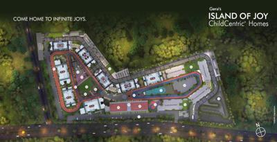 Project Image of 535.08 - 1213.64 Sq.ft 1 BHK Apartment for buy in Geras Island of Joy Project C