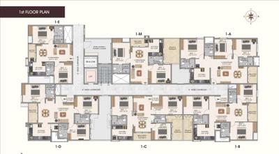 Project Image of 1124.0 - 1173.0 Sq.ft 2 BHK Apartment for buy in Thulir By DAC