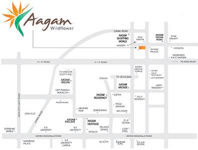 Project Image of 0.0 - 1562.0 Sq.ft 3 BHK Apartment for buy in Aagam Wildflower