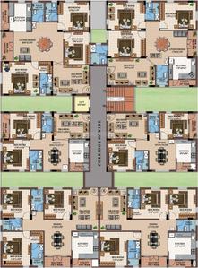 Project Image of 1100.0 - 1728.0 Sq.ft 2 BHK Apartment for buy in Maphar SABZ Garden