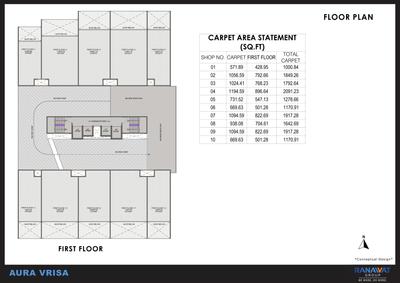 Project Image of 800.73 - 1116.77 Sq.ft 2 BHK Apartment for buy in Ranawat Aura Vrisa
