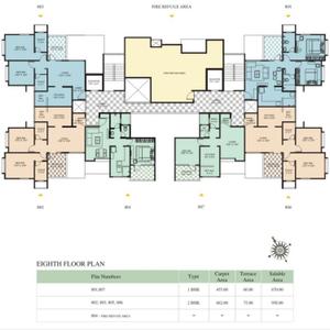 Project Image of 455.0 - 1060.0 Sq.ft 1 BHK Apartment for buy in Rujuta Gloria