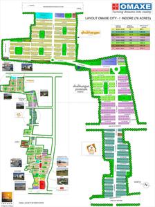 Omaxe Shubhangan Premium Ext Phase I And Phase II Layout Plan 3