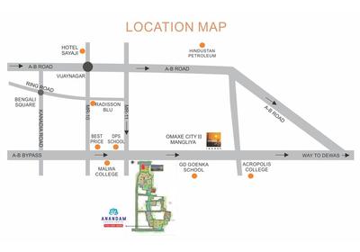 Omaxe Anandam Location Plan 3