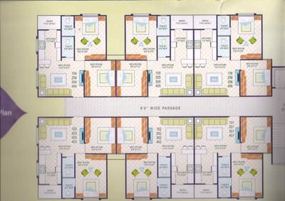 Project Image of 0.0 - 581.0 Sq.ft 2 BHK Apartment for buy in Jay Bhagwan Samruddhi Status