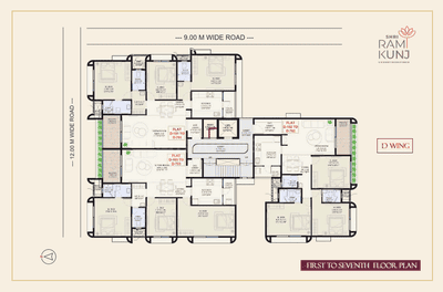 Project Image of 1689.0 - 2036.0 Sq.ft 3 BHK Apartment for buy in Shri Ram Kunj