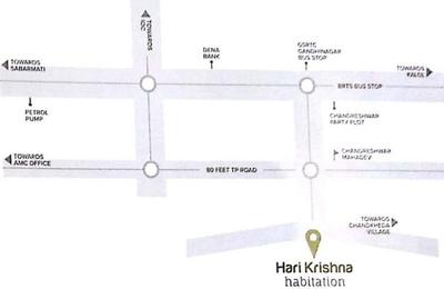 Harikrishna Habitation Images for Location Plan of Harikrishna Habitation 1