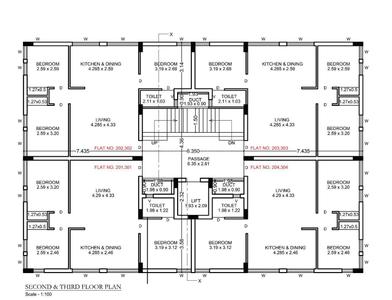 Project Image of 643.79 - 1291.99 Sq.ft 3 BHK Apartment for buy in Shubham Green