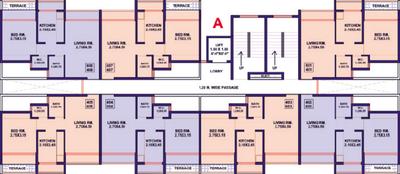 Project Image of 261.0 - 480.0 Sq.ft 1 BHK Apartment for buy in Haware Leelaangan