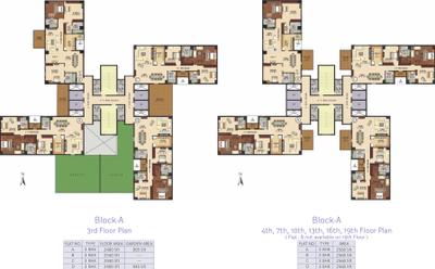 Project Image of 2400.0 - 8425.0 Sq.ft 3 BHK Apartment for buy in Ideal Exotica