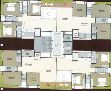 Project Image of 1079.0 - 1081.77 Sq.ft 3 BHK Apartment for buy in Mantra Homes