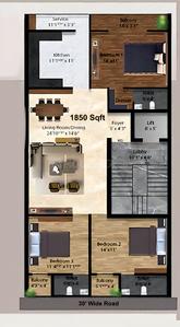 Project Image of 0.0 - 1850.0 Sq.ft 3 BHK Apartment for buy in Anugragha RR Tower