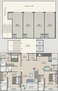 Project Image of 708.0 - 1476.0 Sq.ft 3 BHK Apartment for buy in Miracle Seven Sky