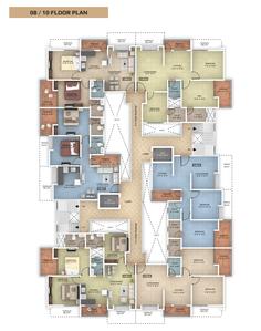 Project Image of 575.0 - 604.0 Sq.ft 2 BHK Apartment for buy in Rahul Kalash Ganga