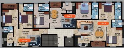 Project Image of 806.0 - 1424.0 Sq.ft 2 BHK Apartment for buy in GP Ellora Castle