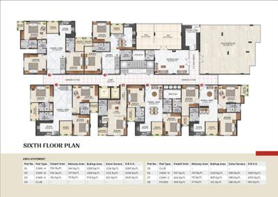 Project Image of 1092.0 - 1534.0 Sq.ft 2 BHK Apartment for buy in Preview Prime Residency