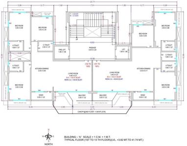 Project Image of 0.0 - 968.21 Sq.ft 3 BHK Apartment for buy in Satyam Ayodhya Heights