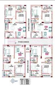 Project Image of 1175.0 - 1180.0 Sq.ft 2 BHK Apartment for buy in Bhanu Eternity Block 1