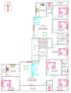 Project Image of 1126.0 - 1387.0 Sq.ft 3 BHK Apartment for buy in Prethviga Poongavanam
