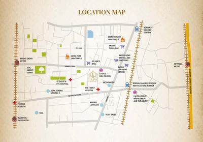 Project Image of 753.47 - 875.03 Sq.ft 2 BHK Apartment for buy in Shelaji Trevi