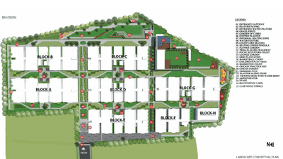 Project Image of 1190.0 - 2580.0 Sq.ft 2 BHK Apartment for buy in Krushi Gardenia