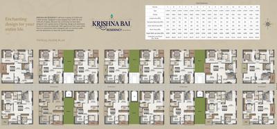 Project Image of 1180.05 - 1544.94 Sq.ft 2 BHK Apartment for buy in Krishna Bai Residency