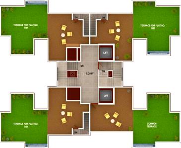 Project Image of 801 Sq.ft 2 BHK Apartment / Flat for sale in Kondhwa for Rs. 6400000