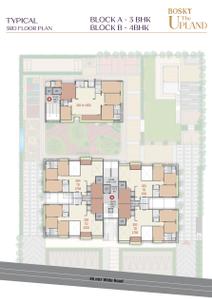 Project Image of 3330.0 - 4446.0 Sq.ft 3 BHK Apartment for buy in Bosky The Upland