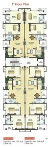 Project Image of 970.0 - 1412.0 Sq.ft 2 BHK Apartment for buy in Yash Kalawati Enclave