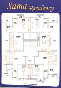 Project Image of 376.09 - 378.89 Sq.ft 1 BHK Apartment for buy in Sama Residency