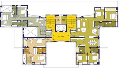 Project Image of 1200.0 - 5739.0 Sq.ft 2 BHK Apartment for buy in Ambuja Upohar Luxury Gold