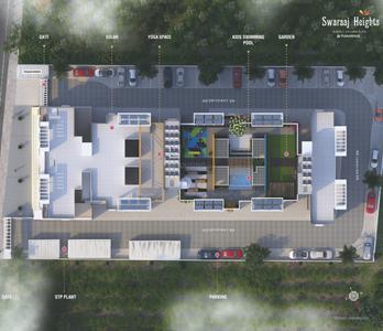 Project Image of 203.0 - 934.0 Sq.ft 1 RK Apartment for buy in Swaraaj Heights