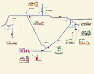 Project Image of 244.0 - 546.0 Sq.ft 1 BHK Apartment for buy in R Tech Capital Galleria