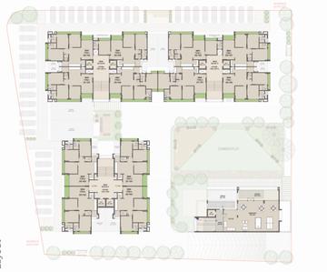 Project Image of 793.62 - 875.32 Sq.ft 3 BHK Apartment for buy in Avirat Silver Brook 2