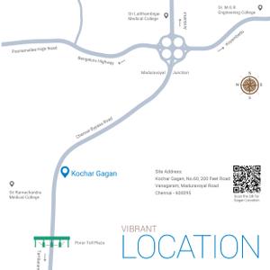 Project Image of 906.0 - 2491.0 Sq.ft 2 BHK Apartment for buy in Kochar Gagan