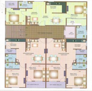 Project Image of 0.0 - 750.03 Sq.ft 2 BHK Apartment for buy in Better Homes