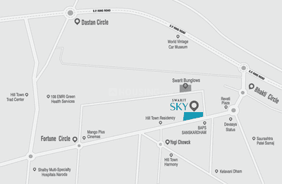 Project Image of 1100.72 - 1144.96 Sq.ft 3 BHK Apartment for buy in Swarit Sky